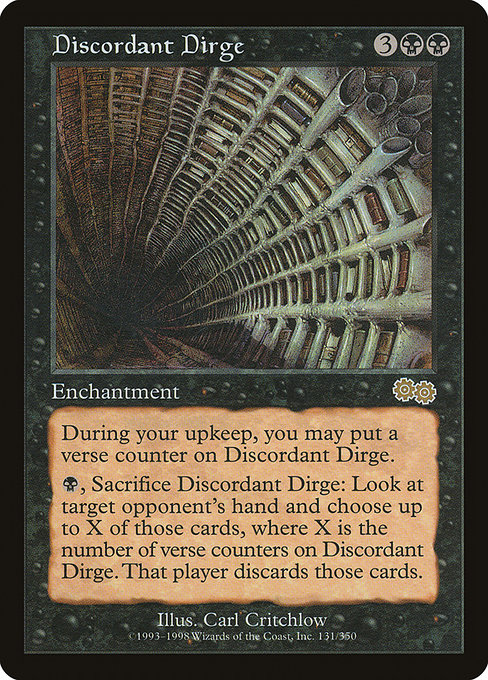 Discordant Dirge card image