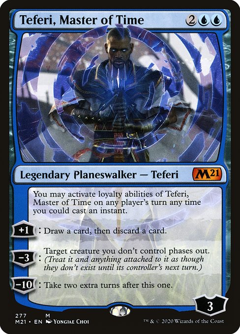Teferi, Master of Time (Core Set 2021 #277)