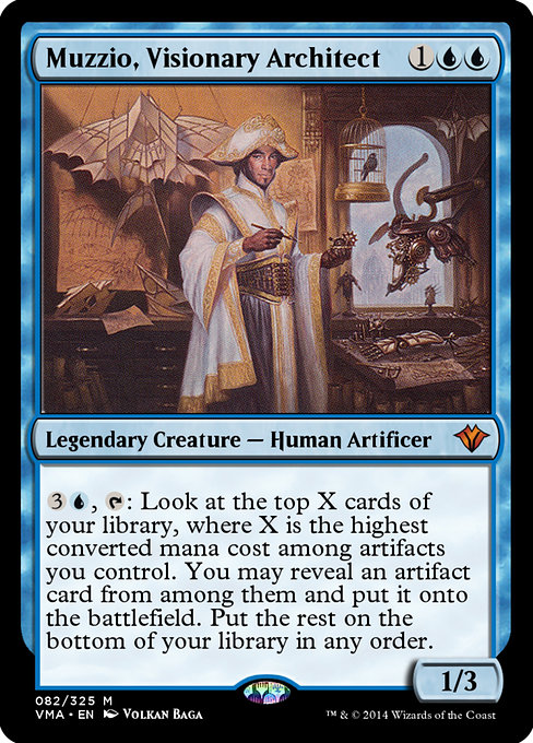 Muzzio, Visionary Architect (Vintage Masters #82)