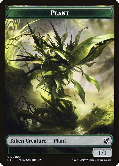 Plant (Commander 2019 Tokens #17)