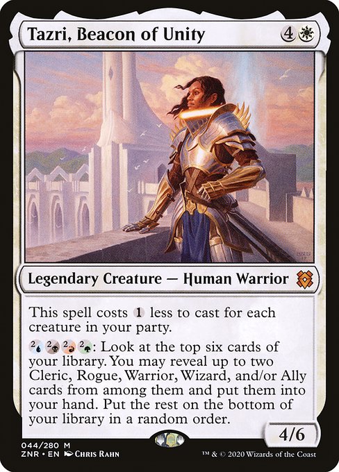 Tazri, Beacon of Unity (Zendikar Rising #44)