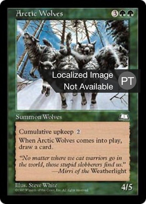 Arctic Wolves (Weatherlight #118)
