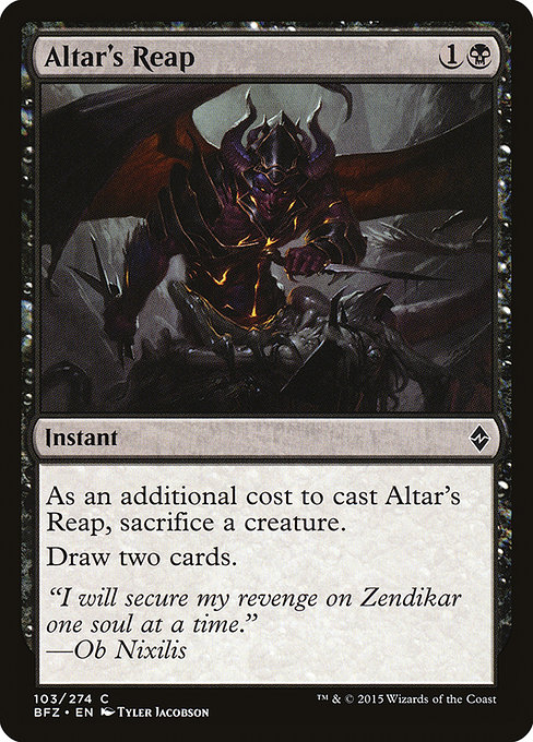 Altar's Reap (Battle for Zendikar #103)