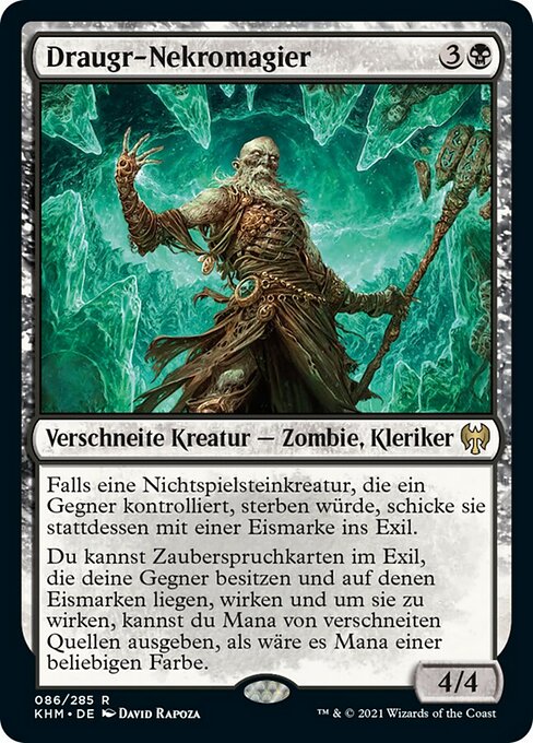 Draugr Necromancer (Kaldheim #86)