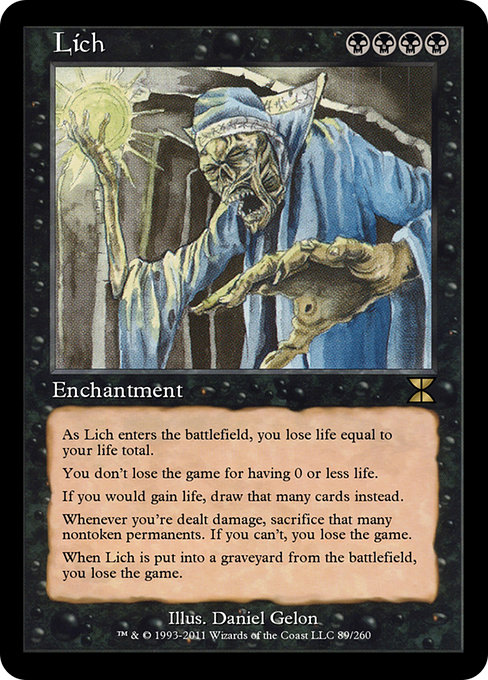 Lich - MTG (Magic: the Gathering)