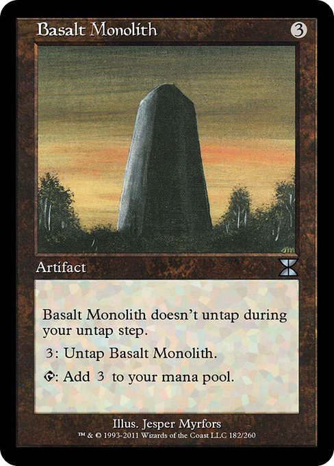 Basalt Monolith (Masters Edition IV #182)