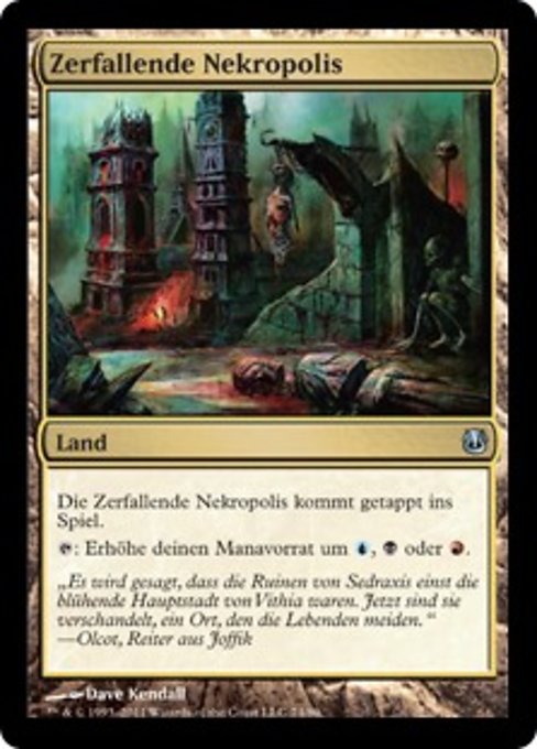 Zerfallende Nekropolis