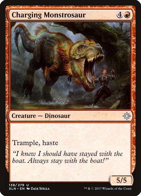 Charging Monstrosaur (xln) 138