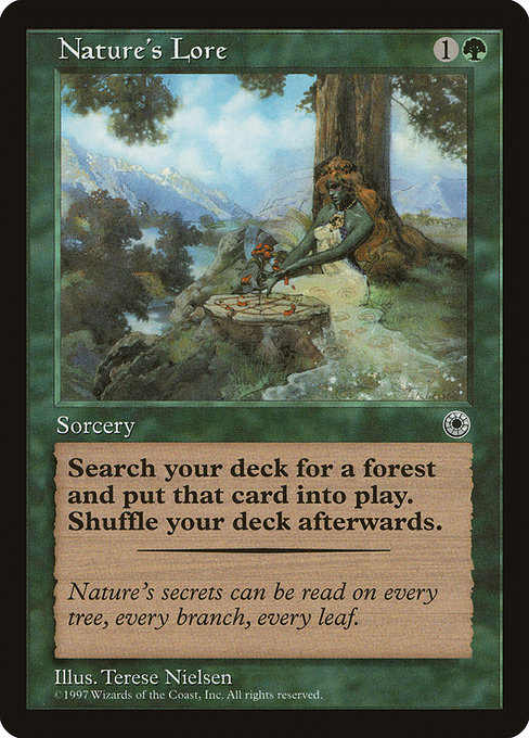 Nature's Lore card image