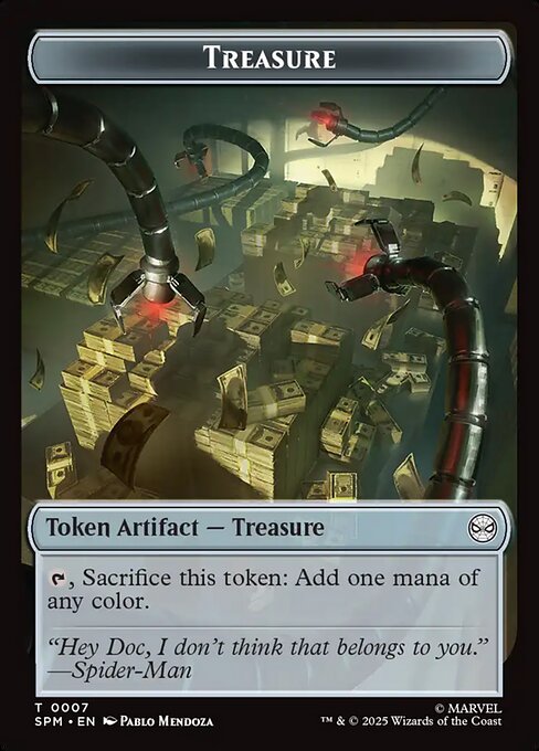 Treasure magic the gathering card art
