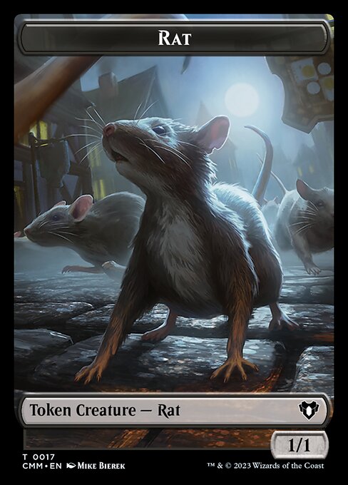 Rat (Commander Masters Tokens #17)
