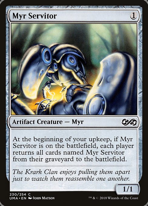 Myr Servitor (Ultimate Masters #230)