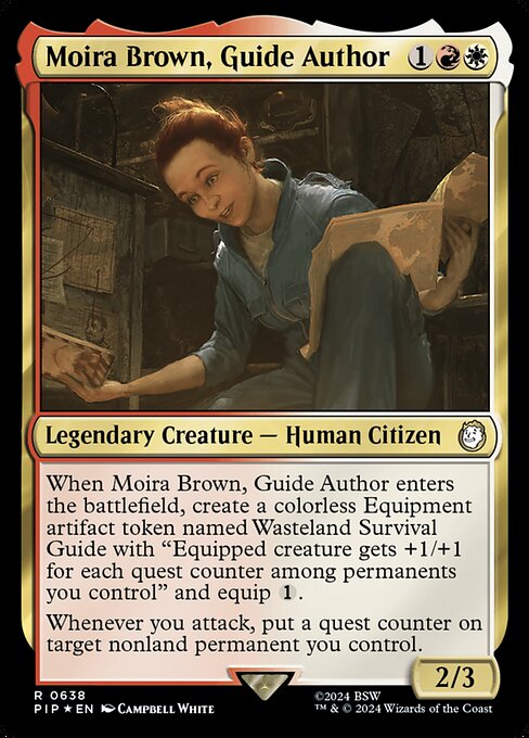 Moira Brown, Guide Author (Fallout #638)