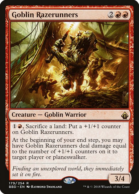 Goblin Razerunners (Battlebond #179)
