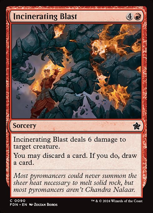 Incinerating Blast (Foundations #90)