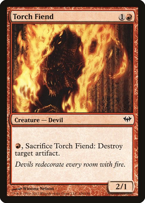 Torch Fiend (Dark Ascension #106)