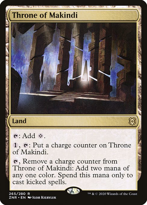 Throne of Makindi (Zendikar Rising #265)