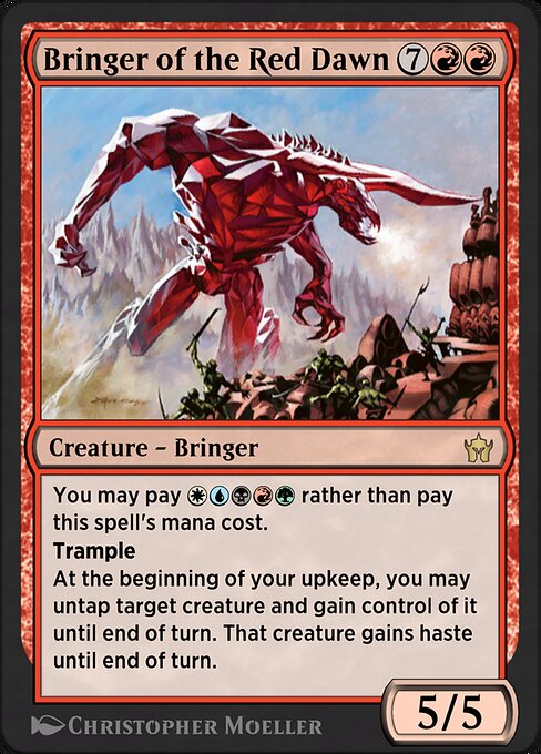 Bringer of the Red Dawn - (aa4)