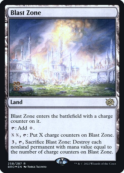 Blast Zone (pbro) 258s
