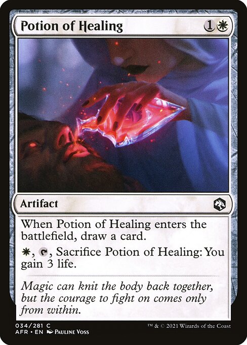 Potion of Healing card image