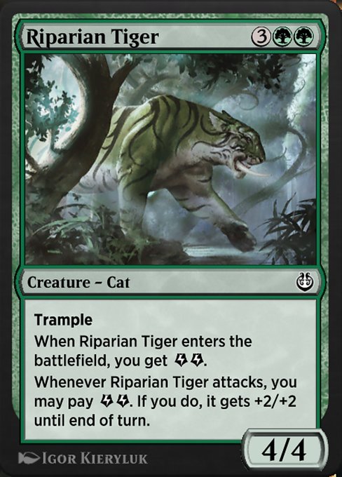 Riparian Tiger (Kaladesh Remastered #178)