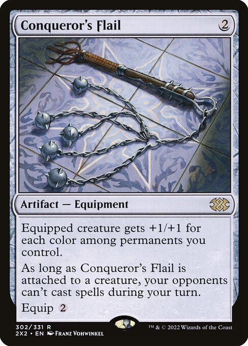 Conqueror's Flail (Double Masters 2022 #302)