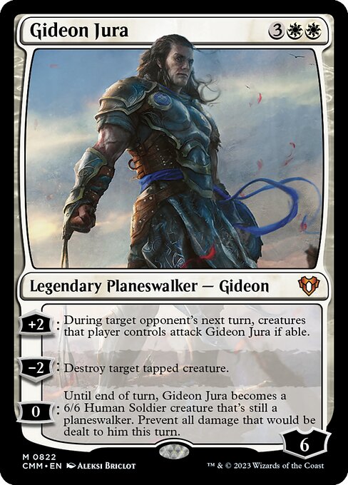 Gideon Jura (Commander Masters #822)