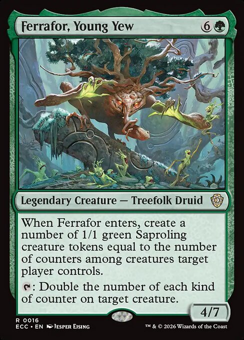 Ferrafor, Young Yew magic the gathering card art