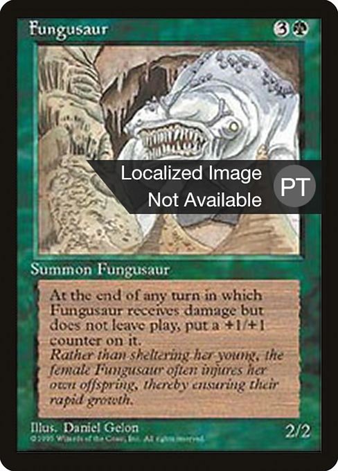 Fungusaur (Fourth Edition Foreign Black Border #246)