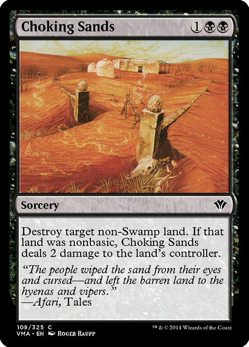 Choking Sands (Vintage Masters #109)