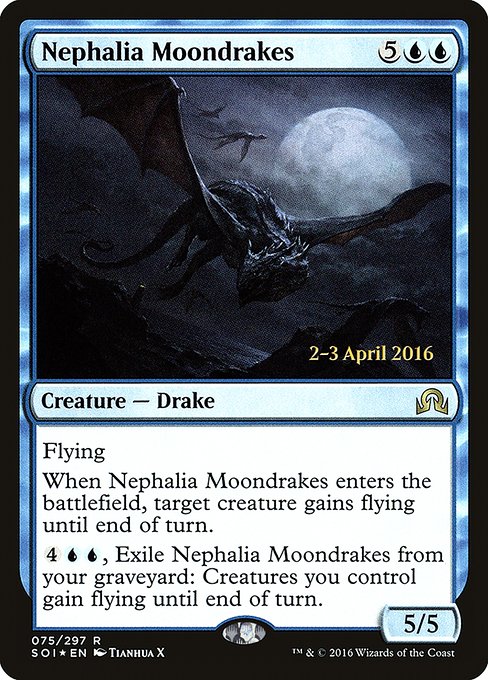 Nephalia Moondrakes (Shadows over Innistrad Promos #75s)