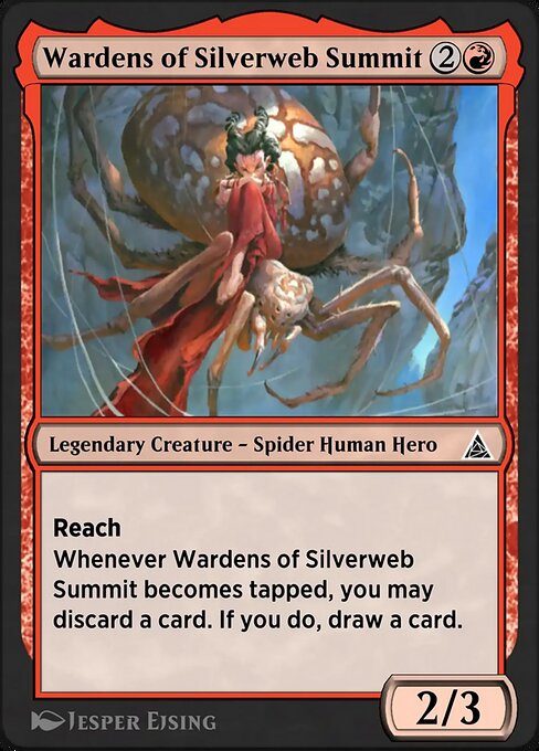 Spider-Gwen, Free Spirit magic the gathering card art