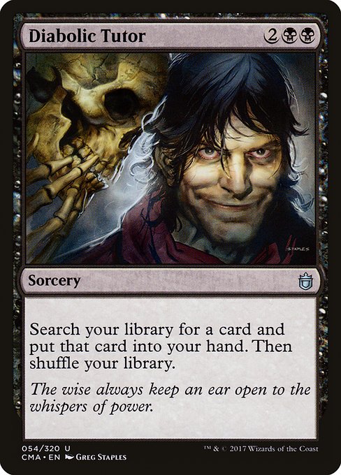 Diabolic Tutor (cma) 54