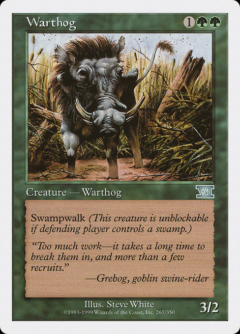 Warthog (Classic Sixth Edition #267)