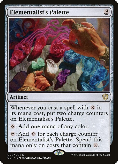 Elementalist's Palette (Commander 2021 #76)