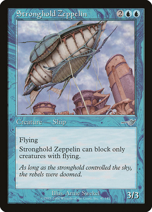 Zeppelin de la forteresse|Stronghold Zeppelin