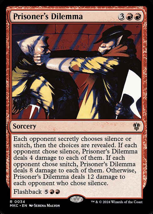 Prisoner's Dilemma (mkc) 34 Prisoner's Dilemma (mkc) 34