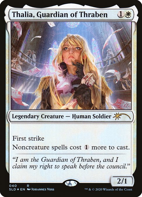Thalia, gardienne de Thraben|Thalia, Guardian of Thraben