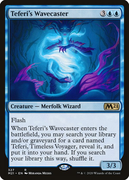 Teferi's Wavecaster (Core Set 2021 #327)