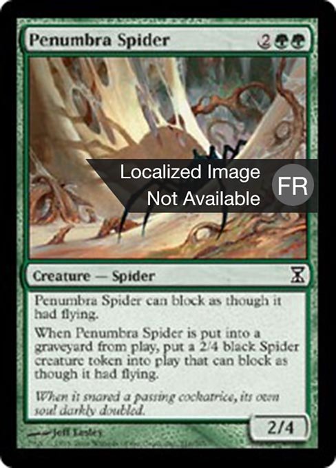 Penumbra Spider (Time Spiral #210)
