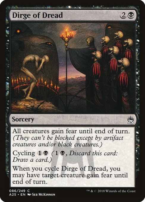 Dirge of Dread (Masters 25 #86)