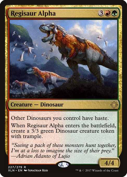 Regisaur Alpha (XLN)