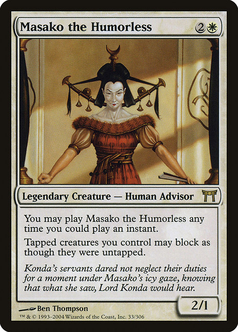 Masako the Humorless card image