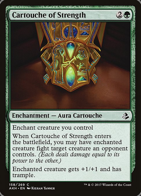 Cartouche of Strength (Amonkhet #158)