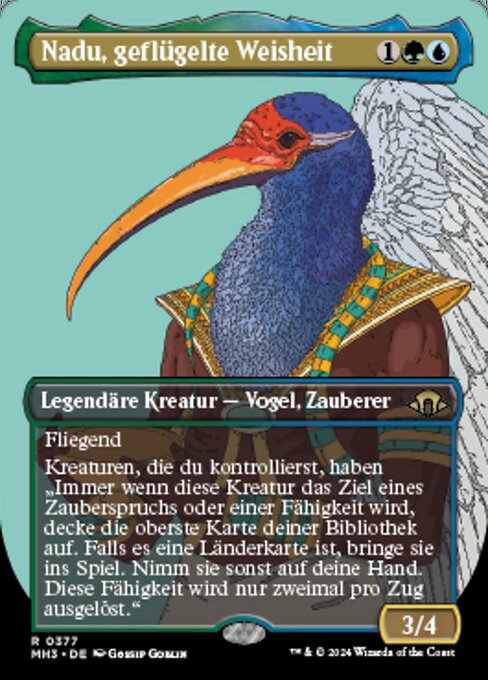 Nadu, Winged Wisdom (Modern Horizons 3 #377)