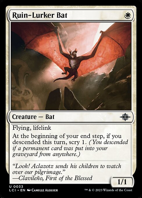 Ruin-Lurker Bat card image