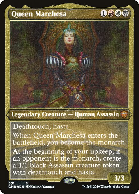 Queen Marchesa · Commander Legends (CMR) #531 · Scryfall Magic: The  Gathering Search