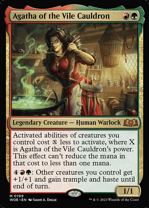 Agatha of the Vile Cauldron (Wilds of Eldraine #199)