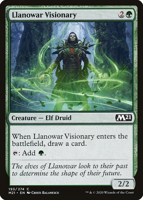 Llanowar Visionary (m21) 193