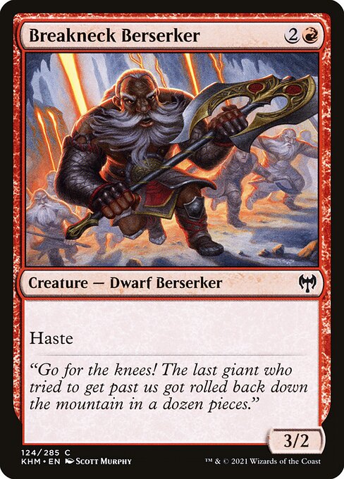 Breakneck Berserker (Kaldheim #124)